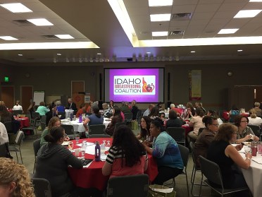 Attendees at the first Idaho Breastfeeding Summit in 2017.